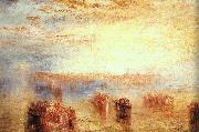 Joseph Mallord William Turner Approach to Venice oil